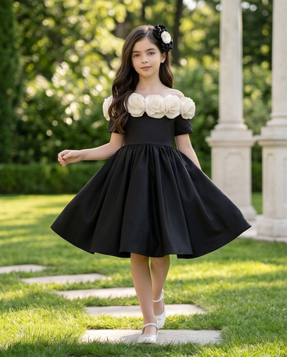 שמלת איזבלה שחורה