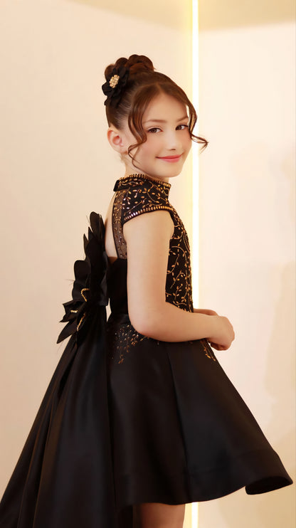 שמלת Little star בצבע שחור