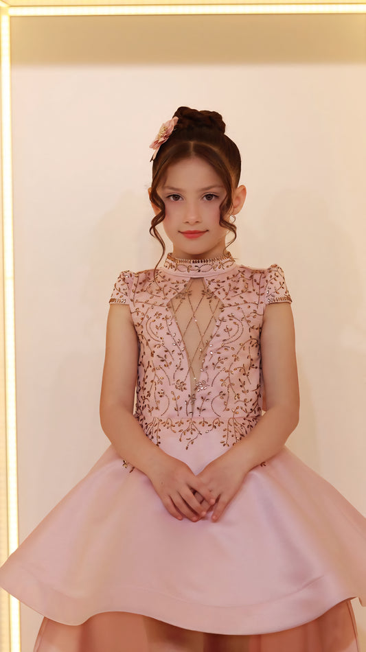 שמלת Little Star בצבע ורוד